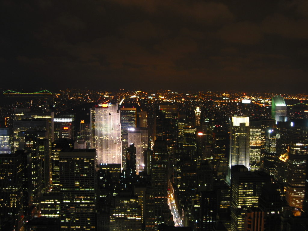 ニューヨークの絶景な夜景スポット プチ優雅に弾丸旅行